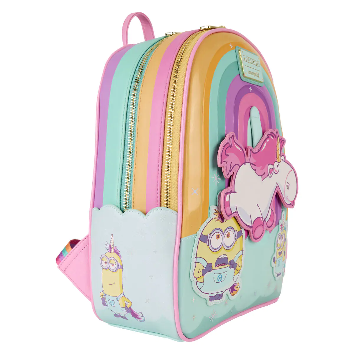 Loungefly Minions Fluffy Unicorn backpack 30cm product photo