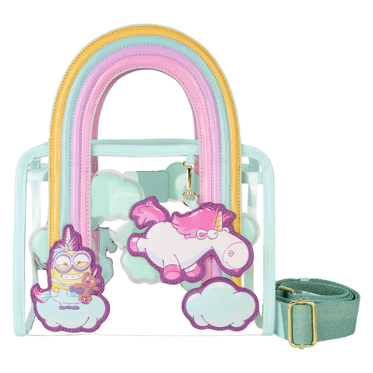 Loungefly Minions Fluffy Unicorn shoulder bag product photo