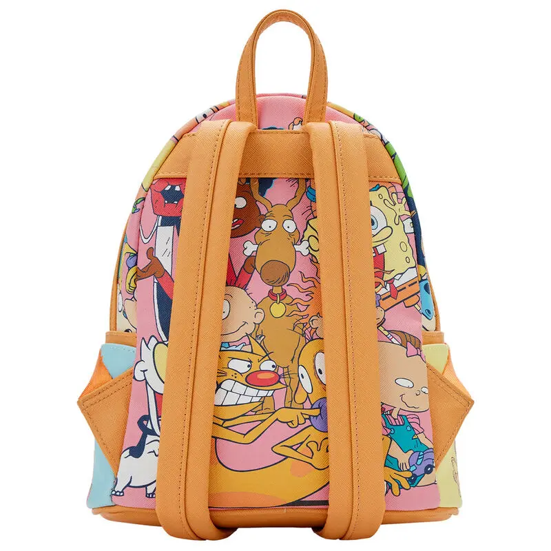 Nickelodeon by Loungefly Backpack Nick 90s Color Block AOP product photo