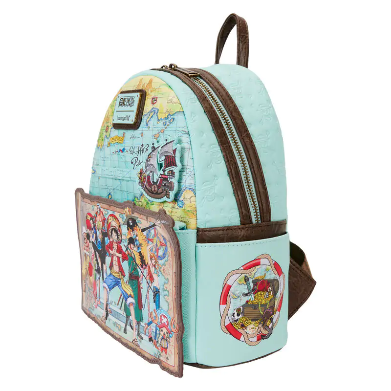 Loungefly One Piece 25th Anniversary Straw Hat Pirates backpack 26cm product photo