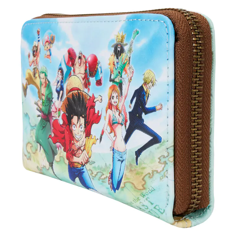 Loungefly One Piece 25th Anniversary Straw Hat Pirates wallet product photo