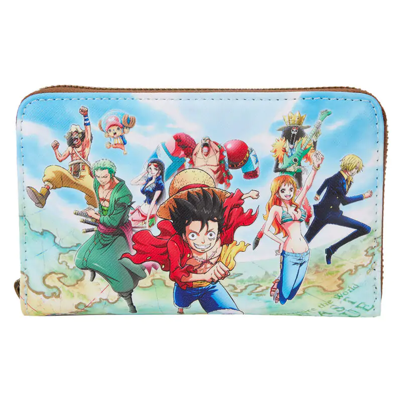 Loungefly One Piece 25th Anniversary Straw Hat Pirates wallet product photo