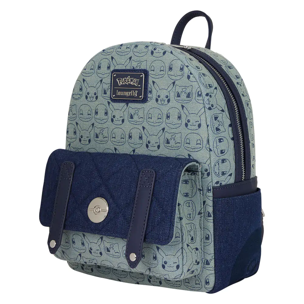 Loungefly Pokemon Denim backpack 29cm product photo