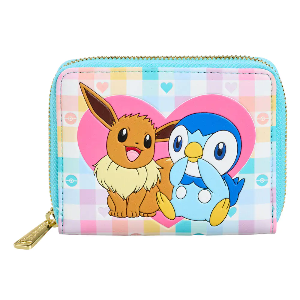 Pokemon Piplup and Eevee Friends wallet product photo