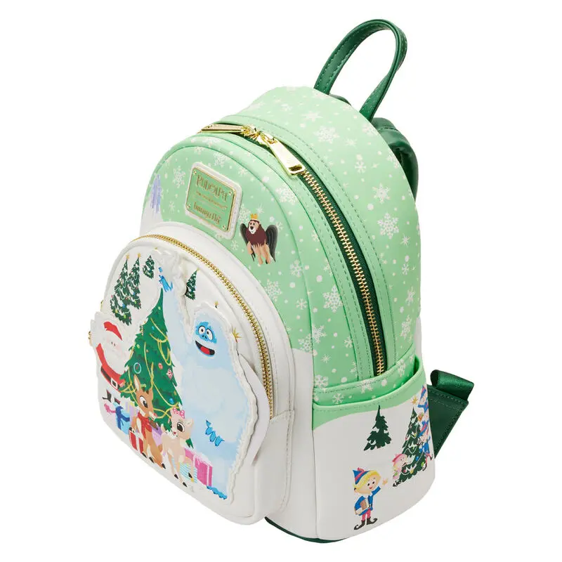 Loungefly Rudolph the Red-Nosed Reindeer Holiday Group backpack product photo