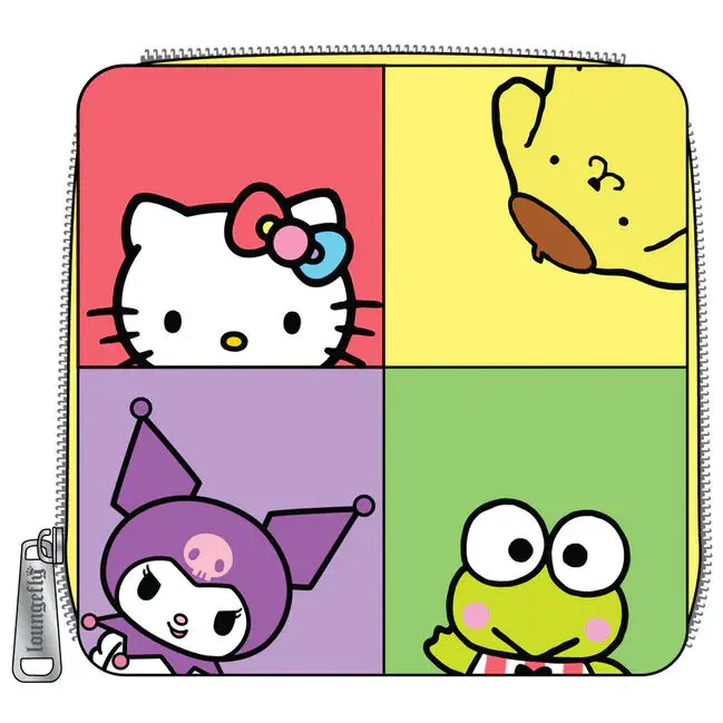 Loungefly Sanrio Hello Kitty and Friends Color Block wallet product photo