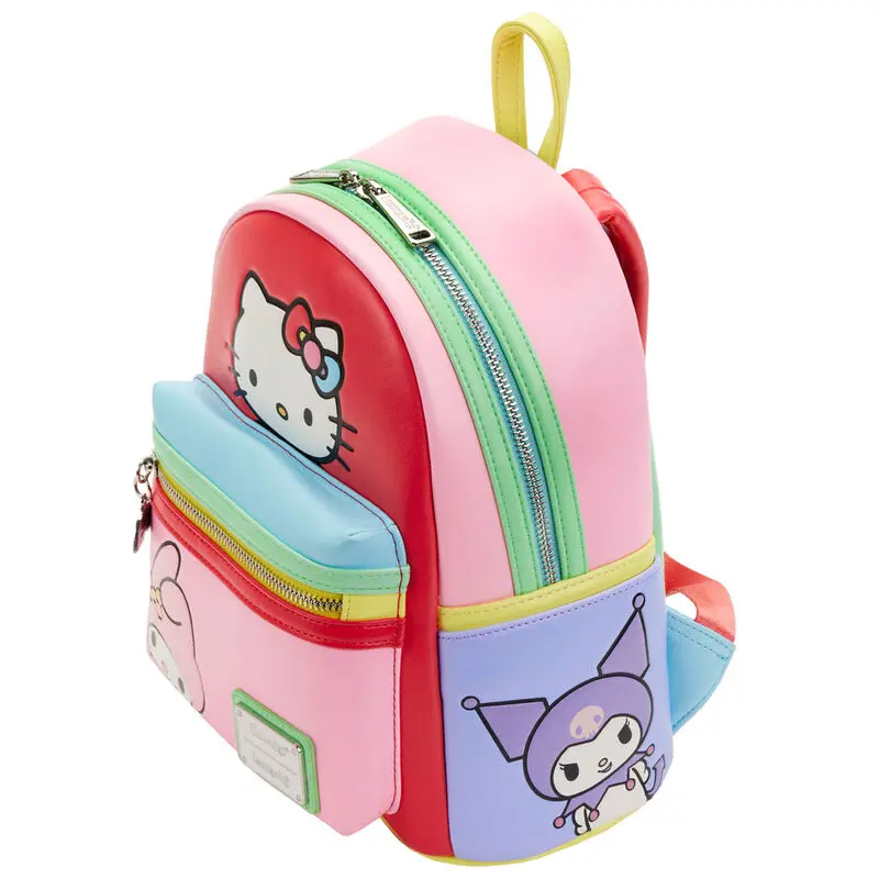 Loungefly Sanrio Hello Kitty and Friends Color Block backpack 26cm product photo