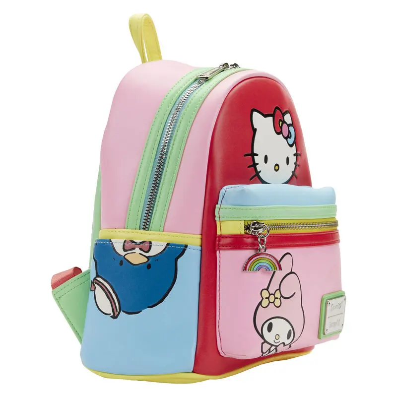Loungefly Sanrio Hello Kitty and Friends Color Block backpack 26cm product photo
