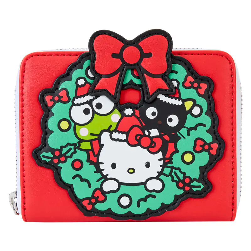 Loungefly Sanrio Hello Kitty Christmas wallet product photo