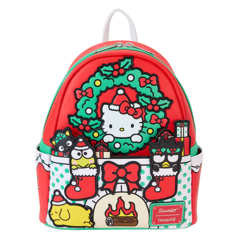 Loungefly Sanrio Hello Kitty Christmas backpack 26cm termékfotó