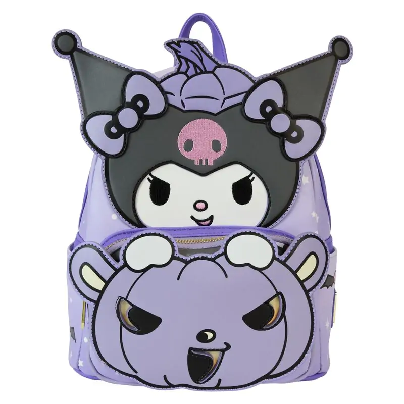 Loungefly Sanrio Kuromi Pumpkin backpack termékfotó