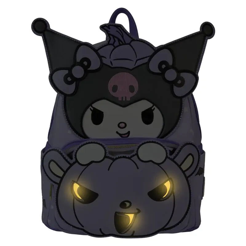 Loungefly Sanrio Kuromi Pumpkin backpack termékfotó