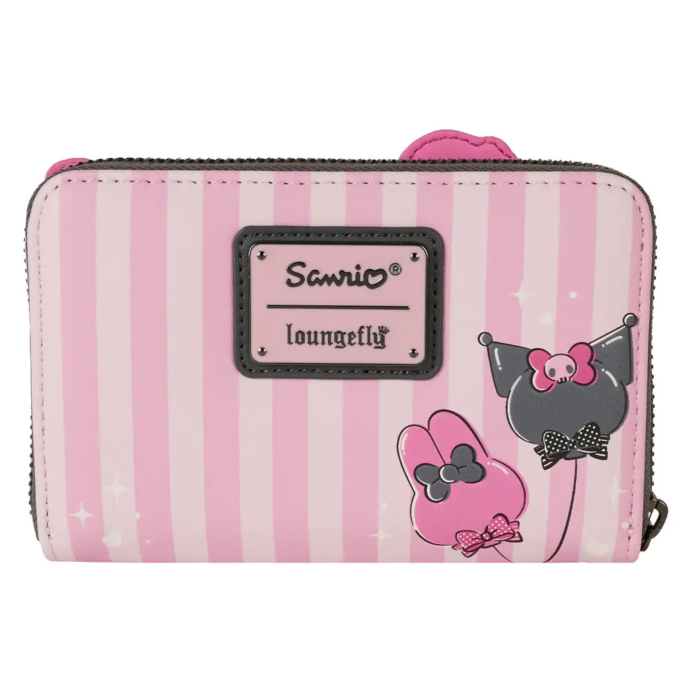 Loungefly Sanrio My Melody and Kuromi wallet product photo