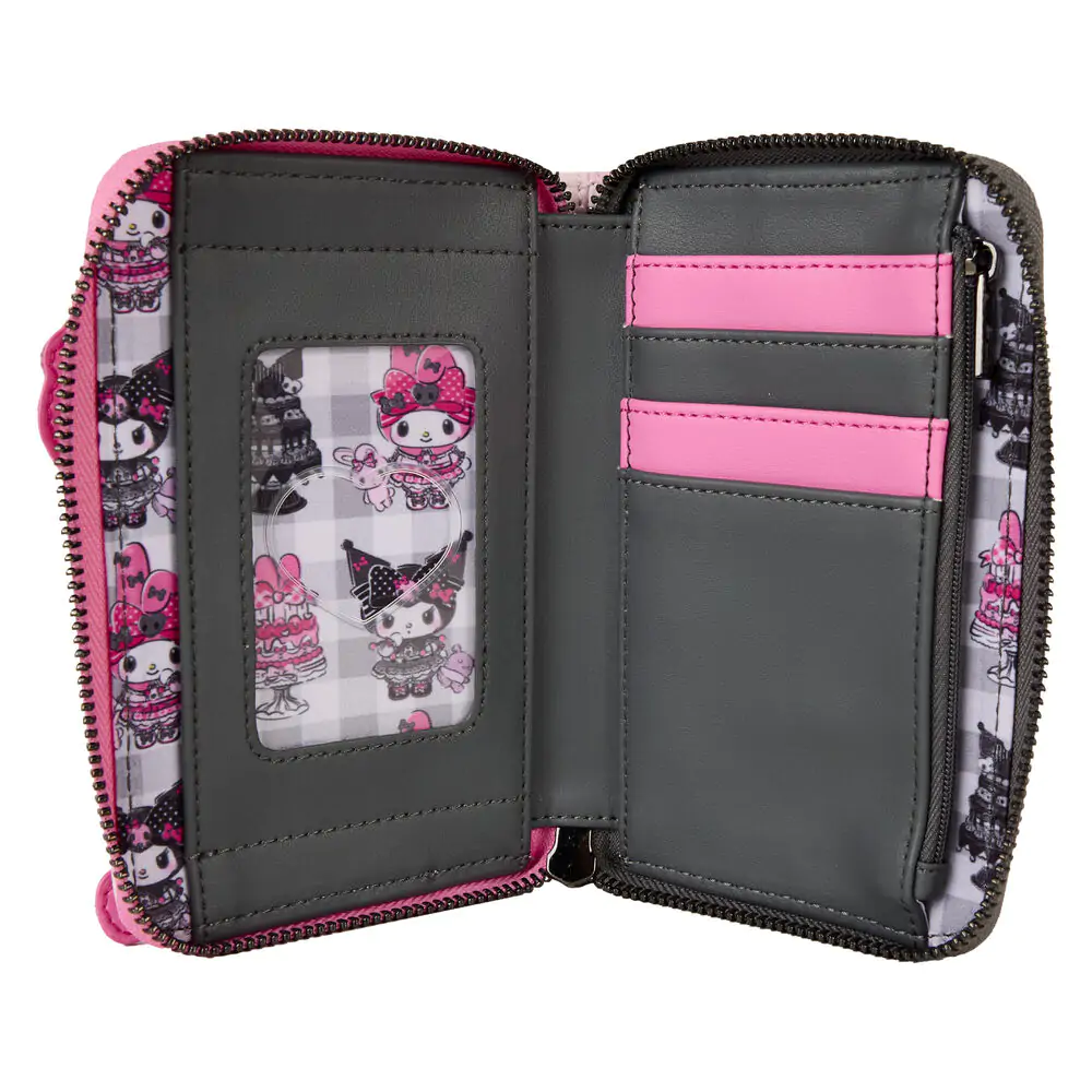 Loungefly Sanrio My Melody and Kuromi wallet product photo