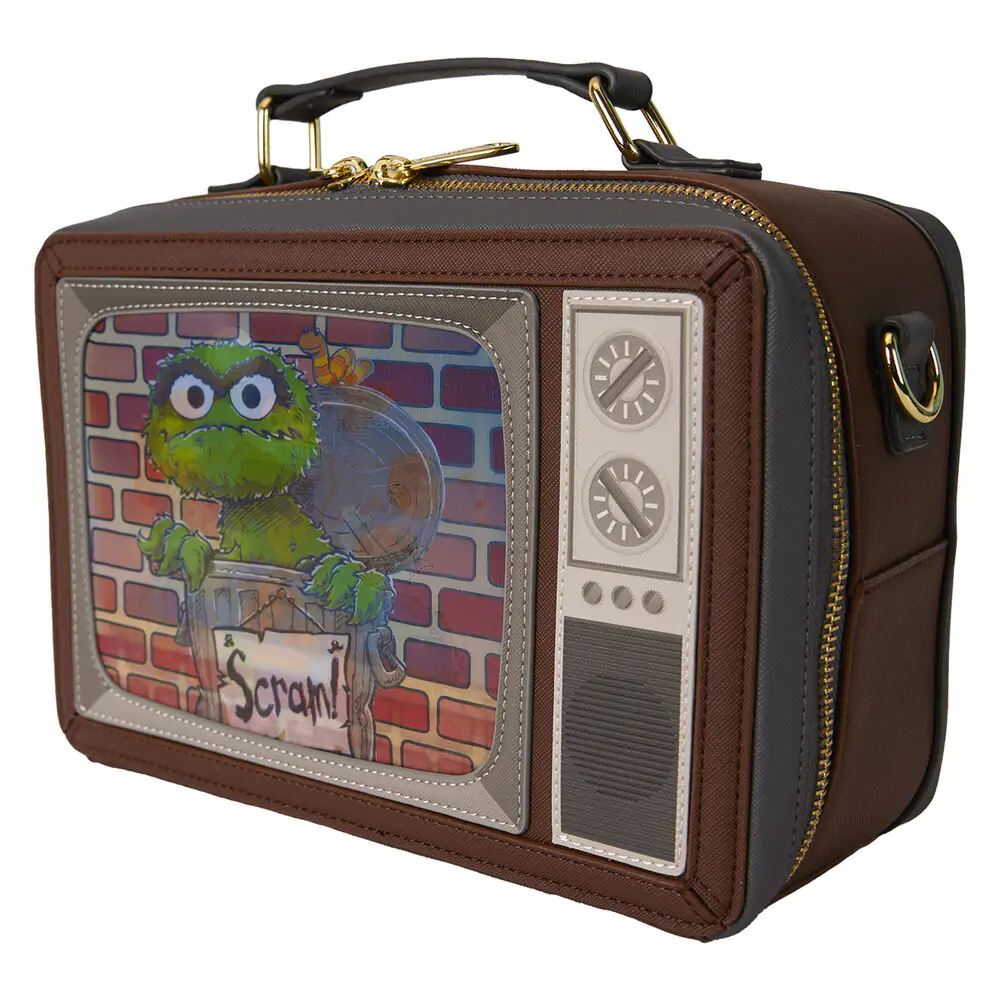 Loungefly Sesame Street Retro TV Lenticular shoulder bag product photo