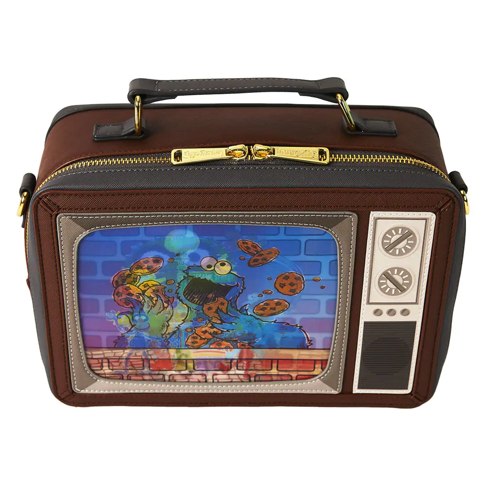 Loungefly Sesame Street Retro TV Lenticular shoulder bag product photo