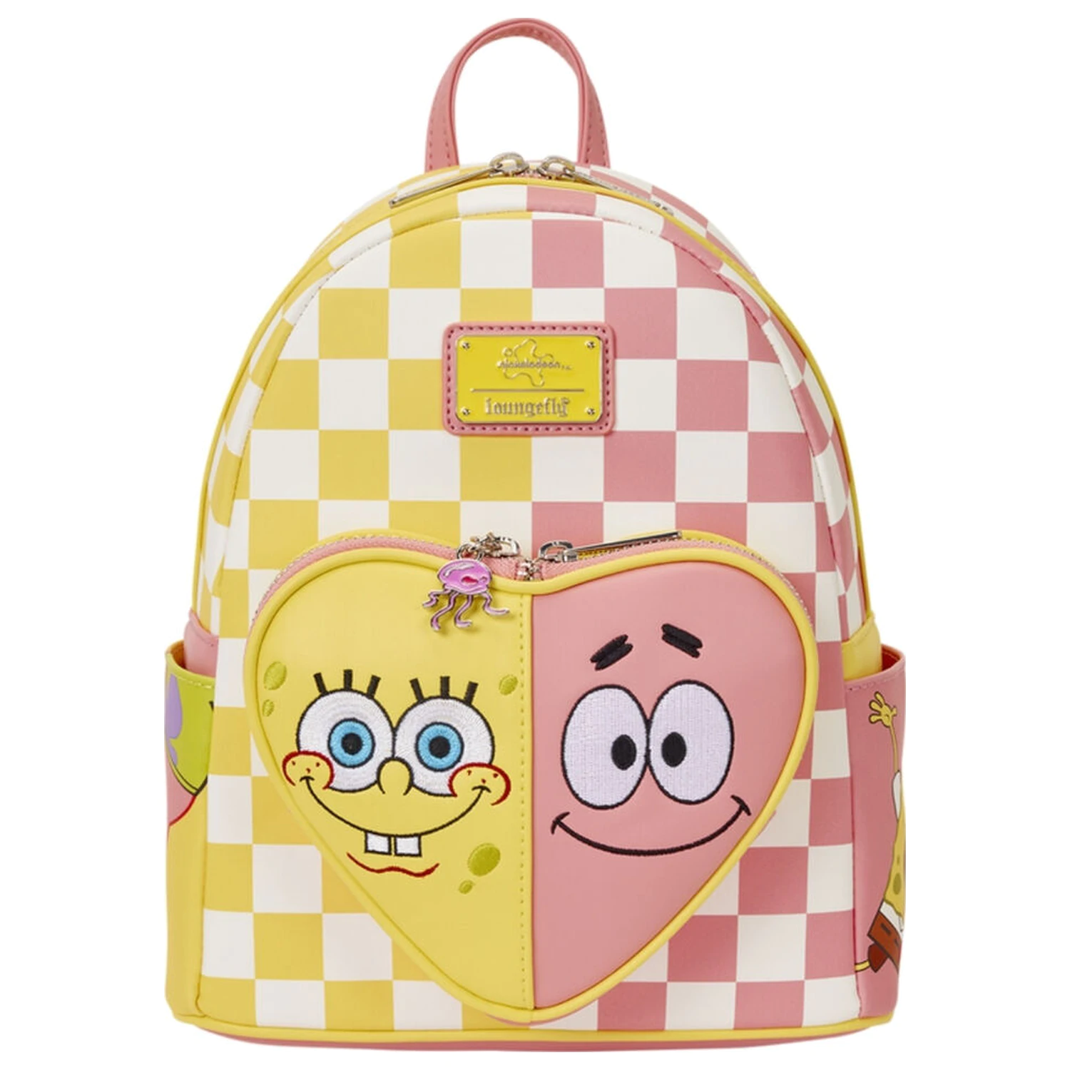 Loungefly SpongeBob SquarePants & Patrick Star Checkered backpack 26cm product photo
