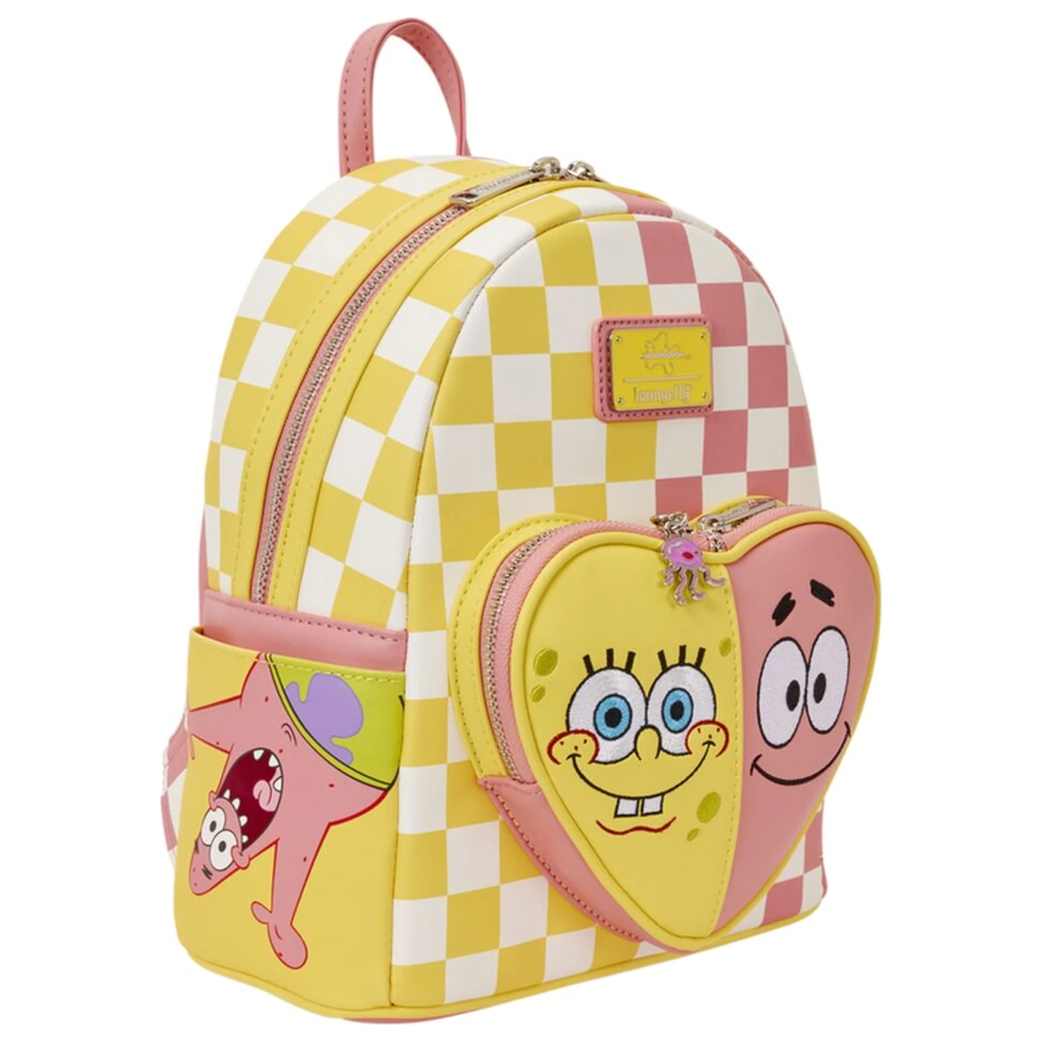Loungefly SpongeBob SquarePants & Patrick Star Checkered backpack 26cm product photo