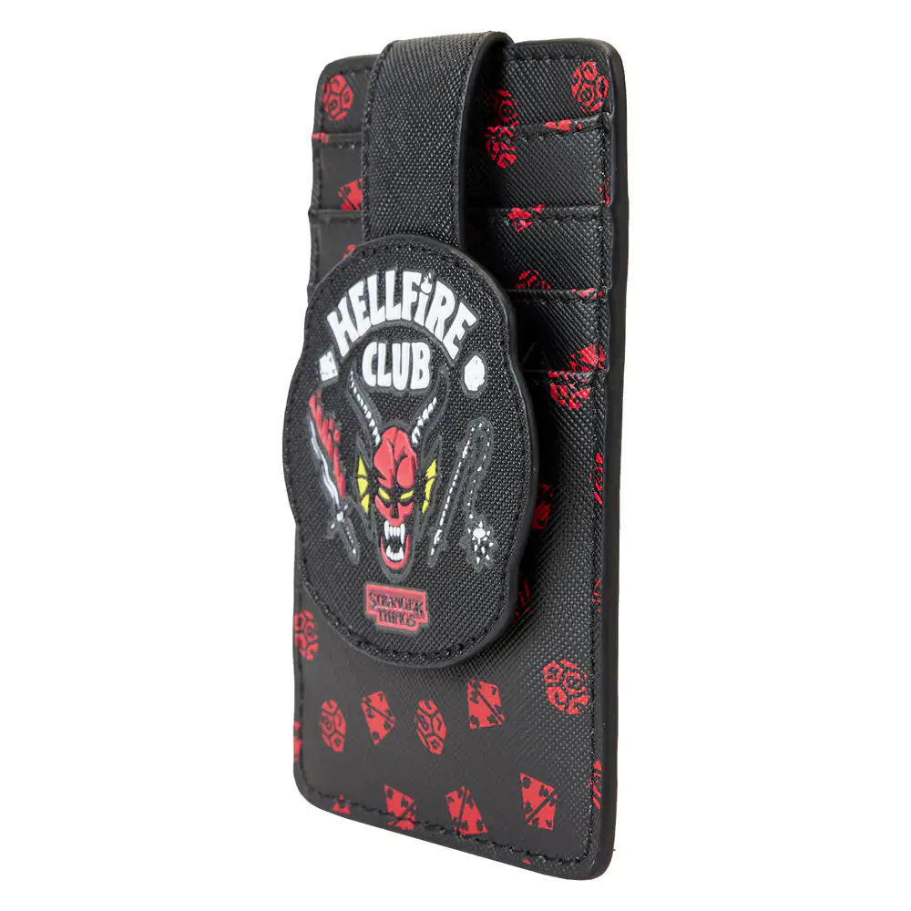 Loungefly Stranger Things Hellfire club card holder product photo