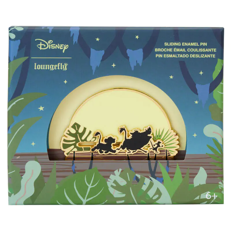 Loungefly Disney The Lion King 30th Anniversary Hakuna Matata pin product photo