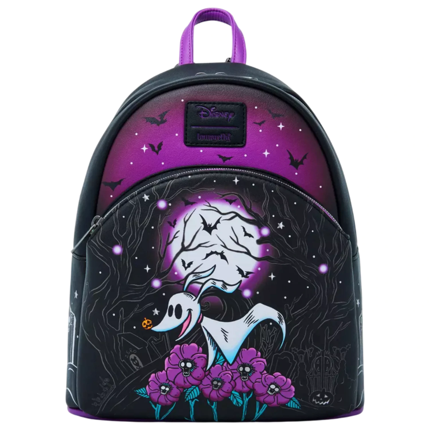 Loungefly The Nightmare Before Christmas Zero Moon Doodle backpack product photo