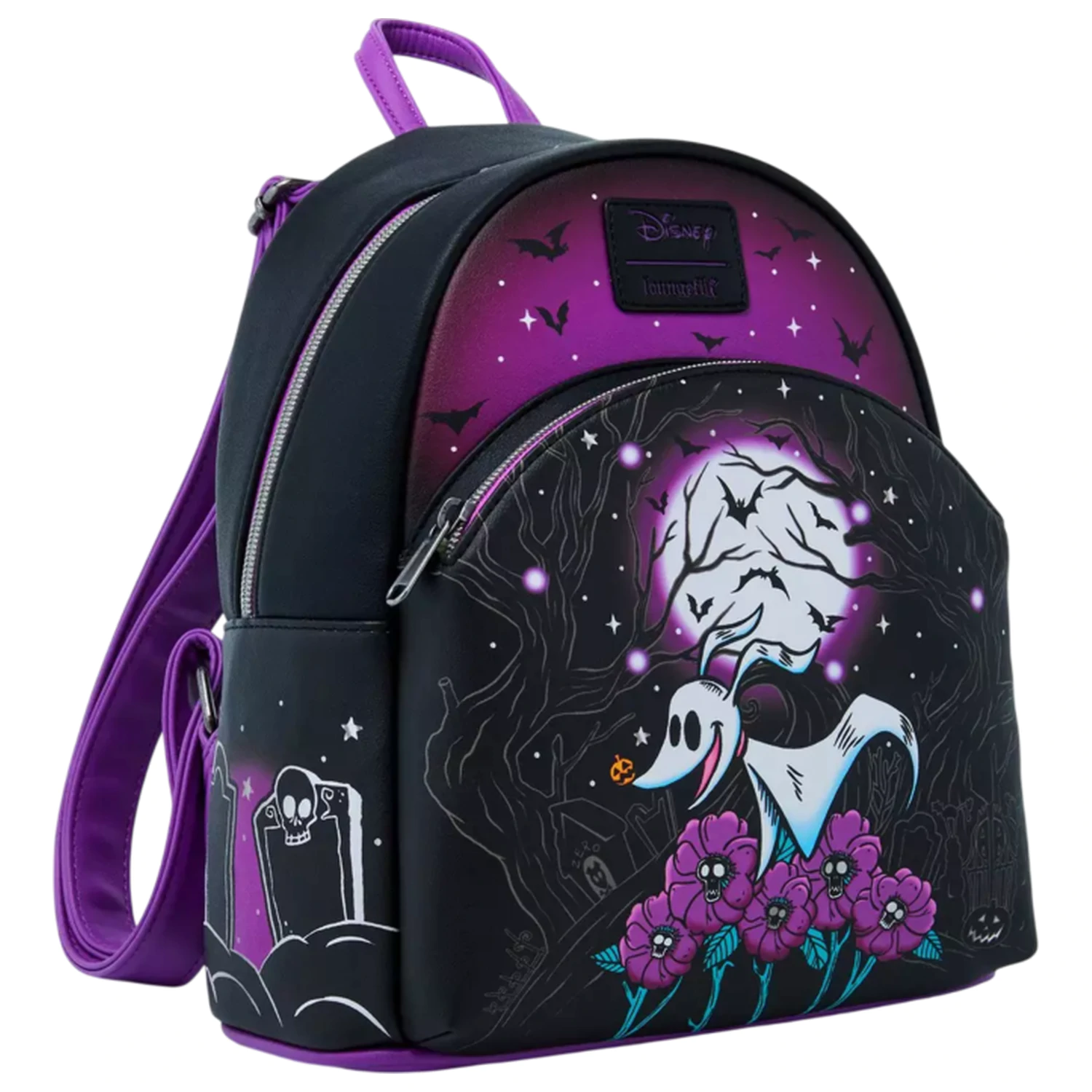 Loungefly The Nightmare Before Christmas Zero Moon Doodle backpack product photo