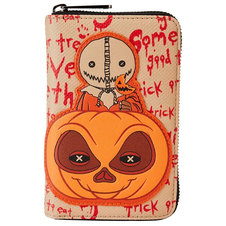 Loungefly Trick r Treat Sam Pumpkin wallet product photo