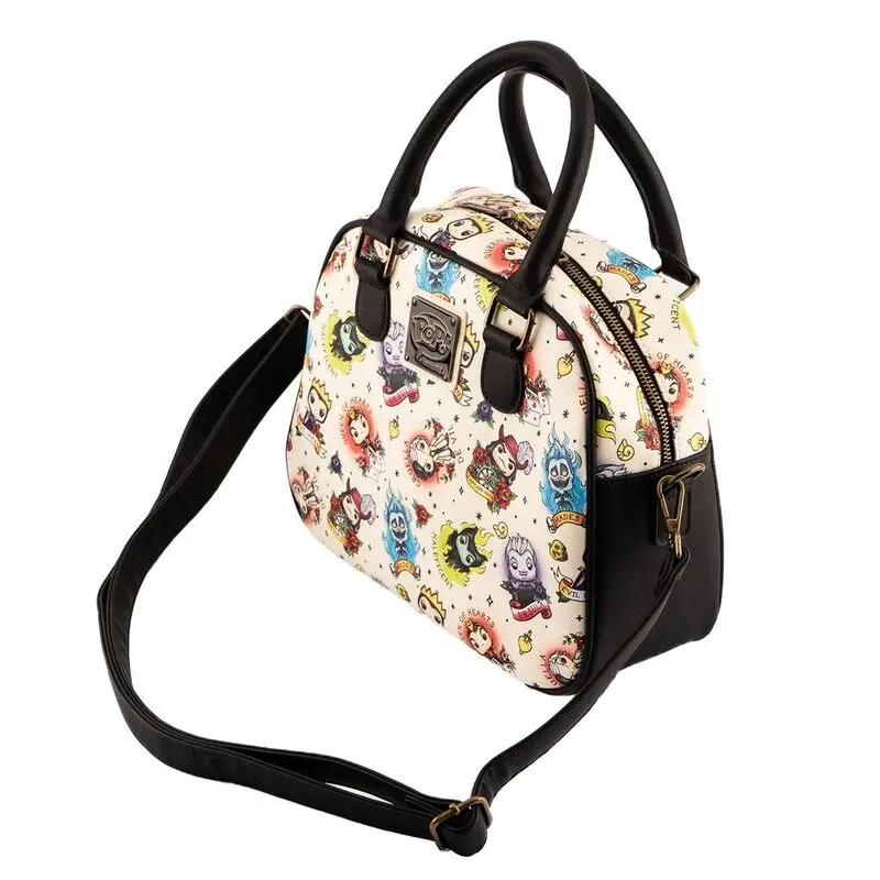 Disney POP! by Loungefly Crossbody Bag Villains Tattoo AOP product photo
