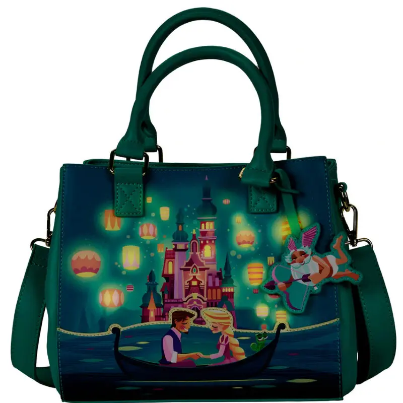 Loungefly Disney Tangled Rapunzel Castle shoulder bag product photo