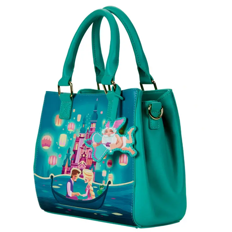 Loungefly Disney Tangled Rapunzel Castle shoulder bag product photo