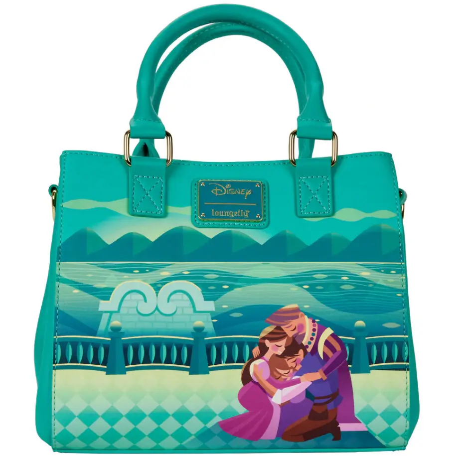 Loungefly Disney Tangled Rapunzel Castle shoulder bag product photo