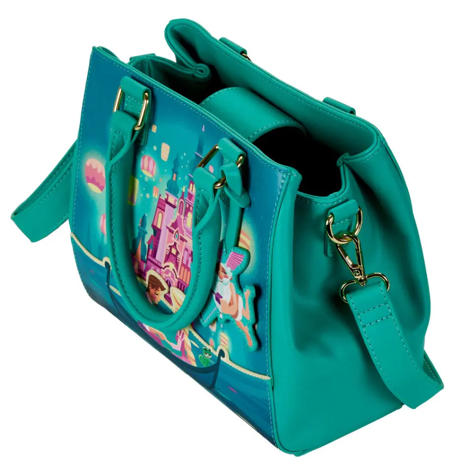 Loungefly Disney Tangled Rapunzel Castle shoulder bag product photo