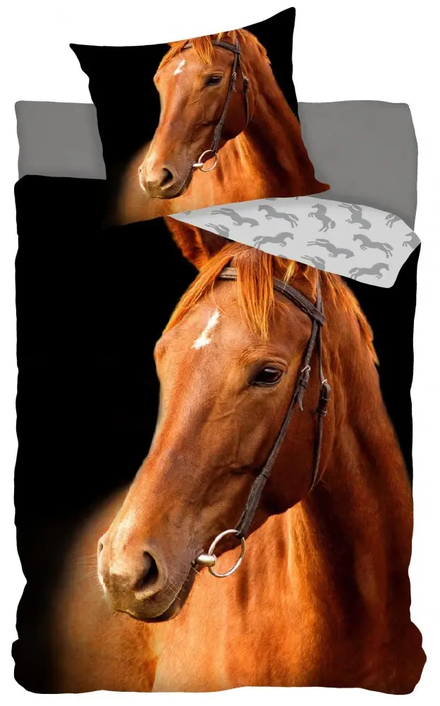 Equestrian Duvet Cover 140x200cm, 70x90 cm product photo