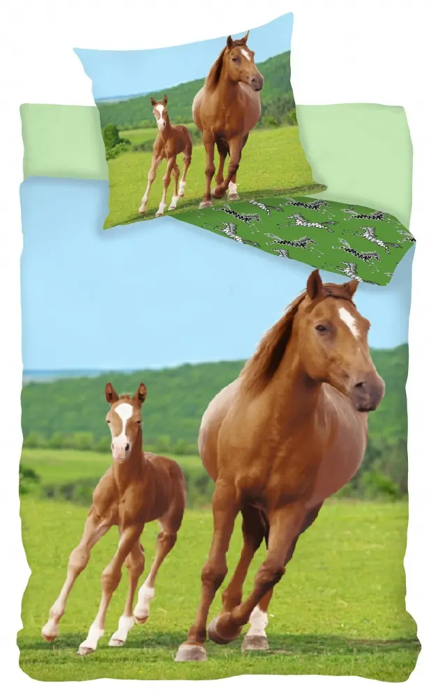 Horse Rider Duvet Cover 140x200cm, 70x90cm product photo