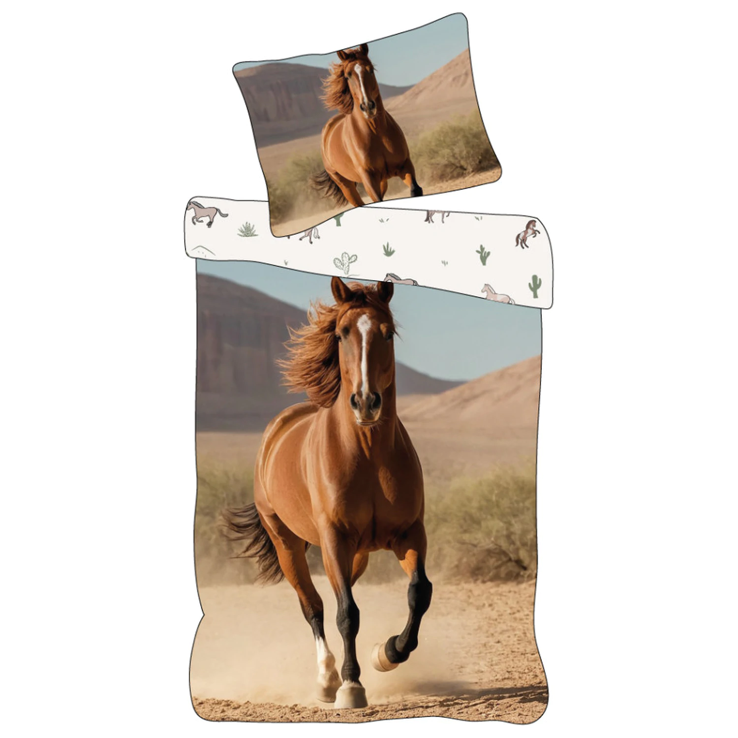 Spirit Untamed Duvet Cover product photo