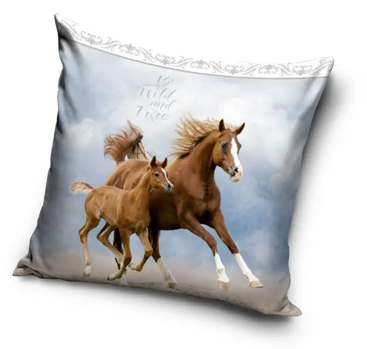 Horse Riding Pillowcase 40*40 cm product photo