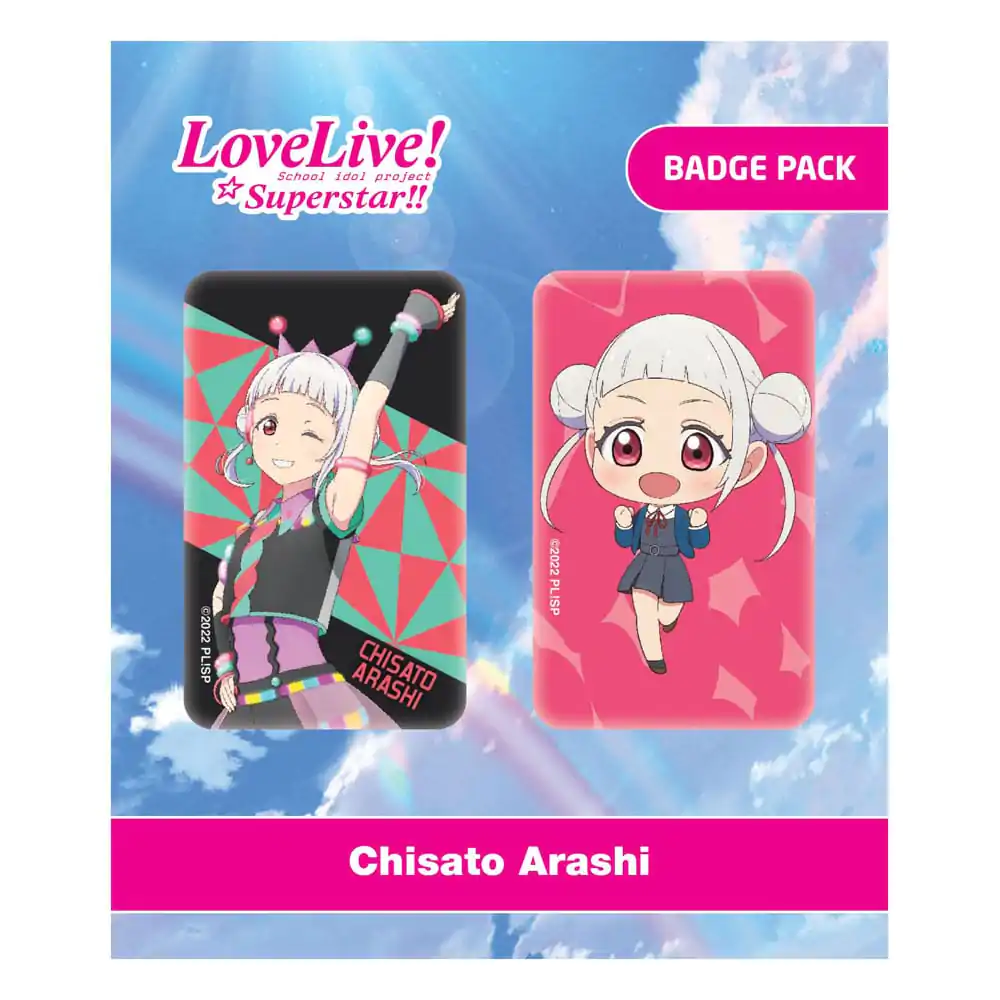 Love Live! Pin Badges 2-Pack Chisato Arashi termékfotó