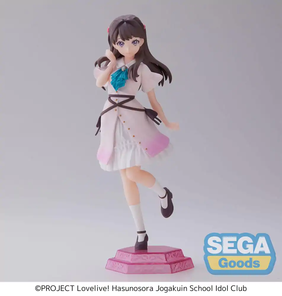 Love Live! Hasu no Sora Jogakuin School Idol Club PVC Statue Desktop x Decorate Collections Megumi Fujishima 17 cm termékfotó