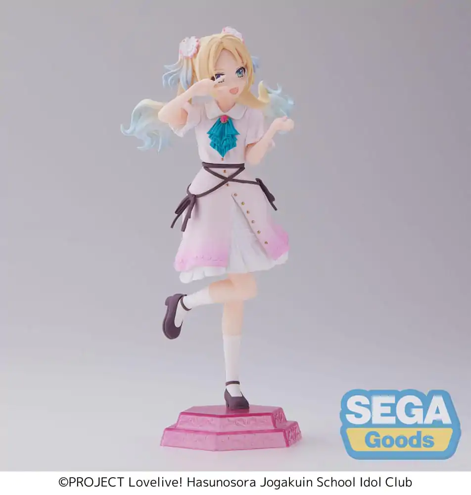 Love Live! Hasu no Sora Jogakuin School Idol Club PVC Statue Desktop x Decorate Collections Rurino Osawa 17 cm product photo