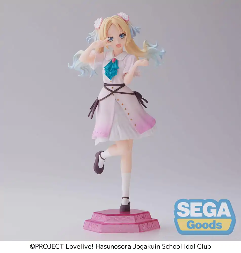 Love Live! Hasu no Sora Jogakuin School Idol Club PVC Statue Desktop x Decorate Collections Rurino Osawa 17 cm product photo