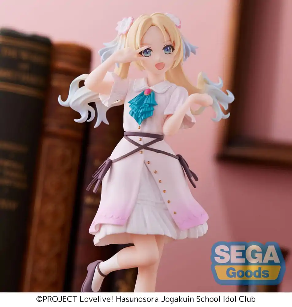 Love Live! Hasu no Sora Jogakuin School Idol Club PVC Statue Desktop x Decorate Collections Rurino Osawa 17 cm product photo