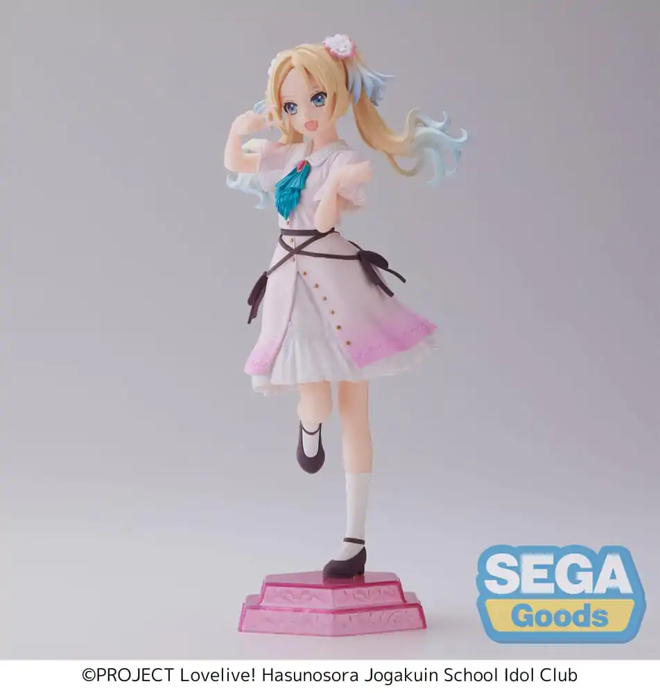 Love Live! Hasu no Sora Jogakuin School Idol Club PVC Statue Desktop x Decorate Collections Rurino Osawa 17 cm product photo