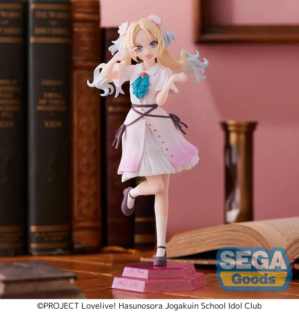 Love Live! Hasu no Sora Jogakuin School Idol Club PVC Statue Desktop x Decorate Collections Rurino Osawa 17 cm product photo