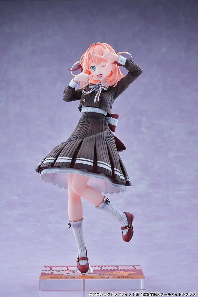 Love Live! Hasuno Sora Jogakuin School Idol Club PVC Statue 1/7 Hinoshita Kaho Fortune Movie Ver. 24 cm product photo
