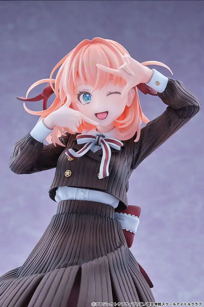 Love Live! Hasuno Sora Jogakuin School Idol Club PVC Statue 1/7 Hinoshita Kaho Fortune Movie Ver. 24 cm product photo