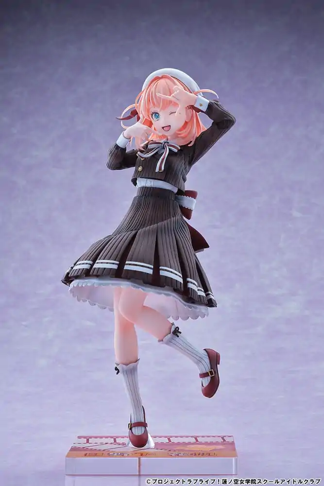 Love Live! Hasuno Sora Jogakuin School Idol Club PVC Statue 1/7 Hinoshita Kaho Fortune Movie Ver. 24 cm product photo