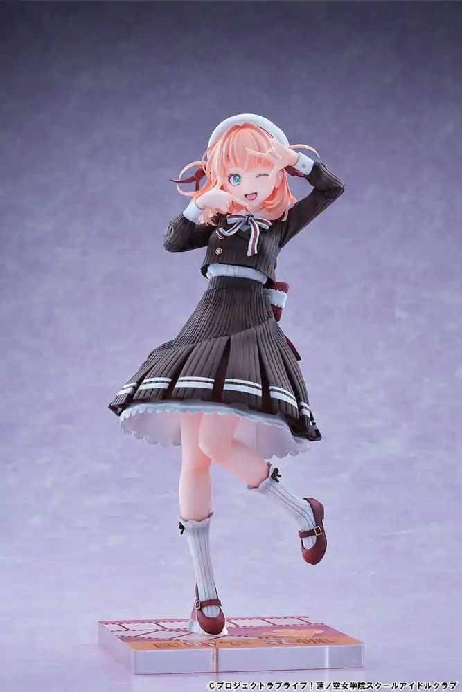 Love Live! Hasuno Sora Jogakuin School Idol Club PVC Statue 1/7 Hinoshita Kaho Fortune Movie Ver. 24 cm product photo