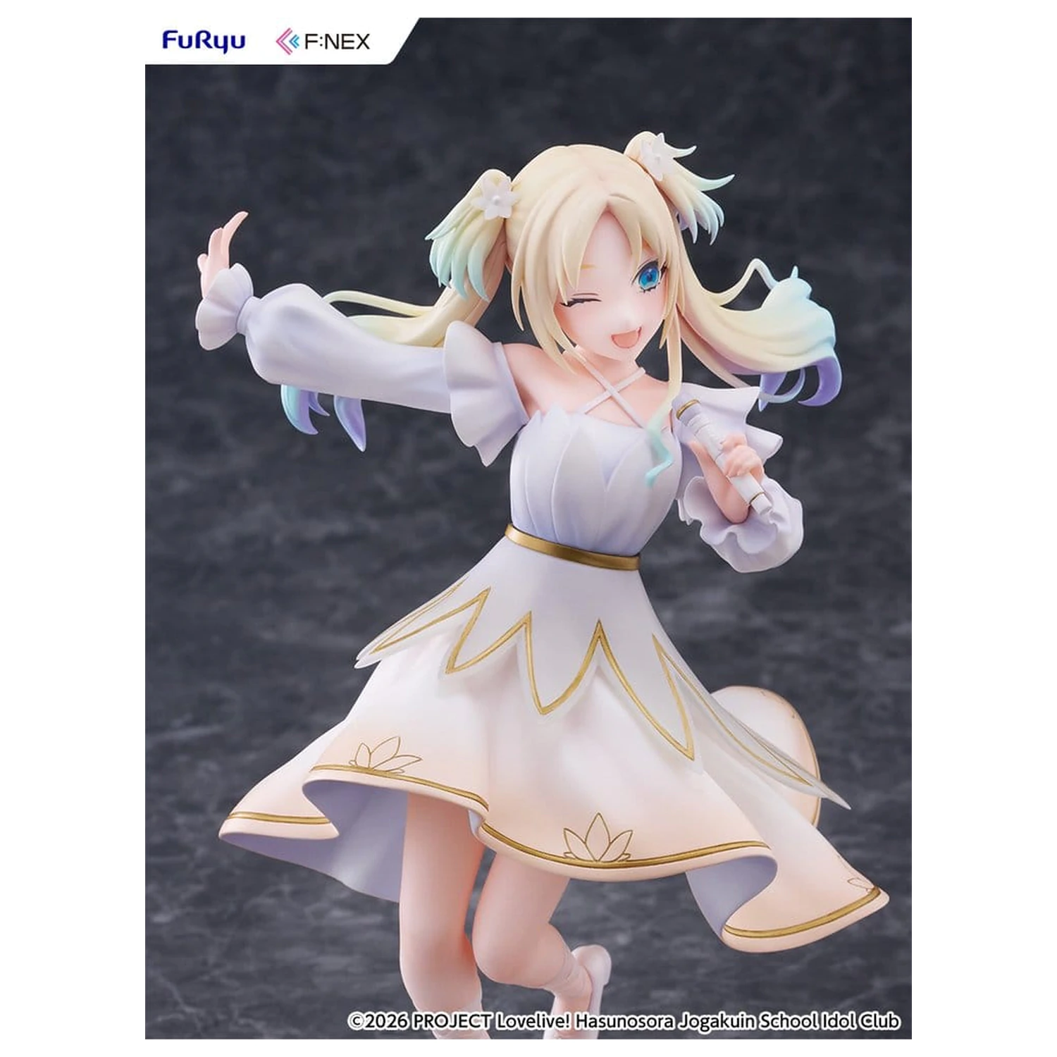Love Live! Hasunosora Girls' High School Idol Club F:NEX PVC Figure 1/7 Rurino Osawa 22 cm product photo