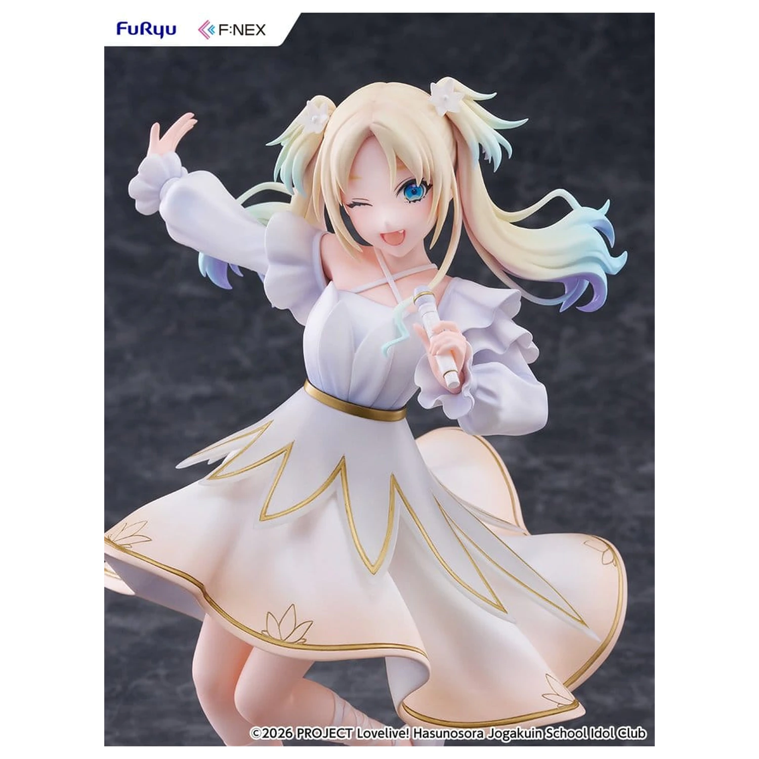 Love Live! Hasunosora Girls' High School Idol Club F:NEX PVC Figure 1/7 Rurino Osawa 22 cm product photo