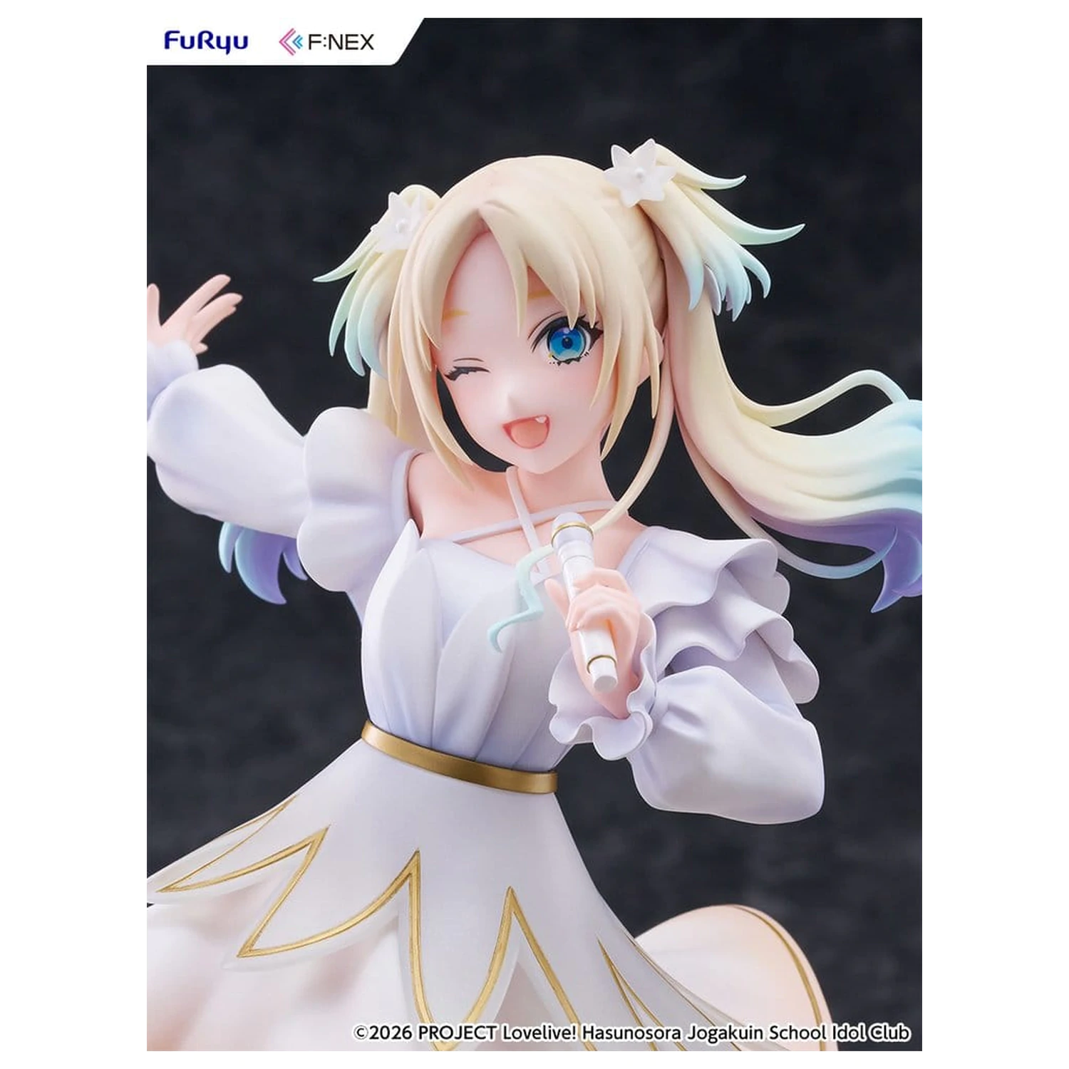 Love Live! Hasunosora Girls' High School Idol Club F:NEX PVC Figure 1/7 Rurino Osawa 22 cm product photo